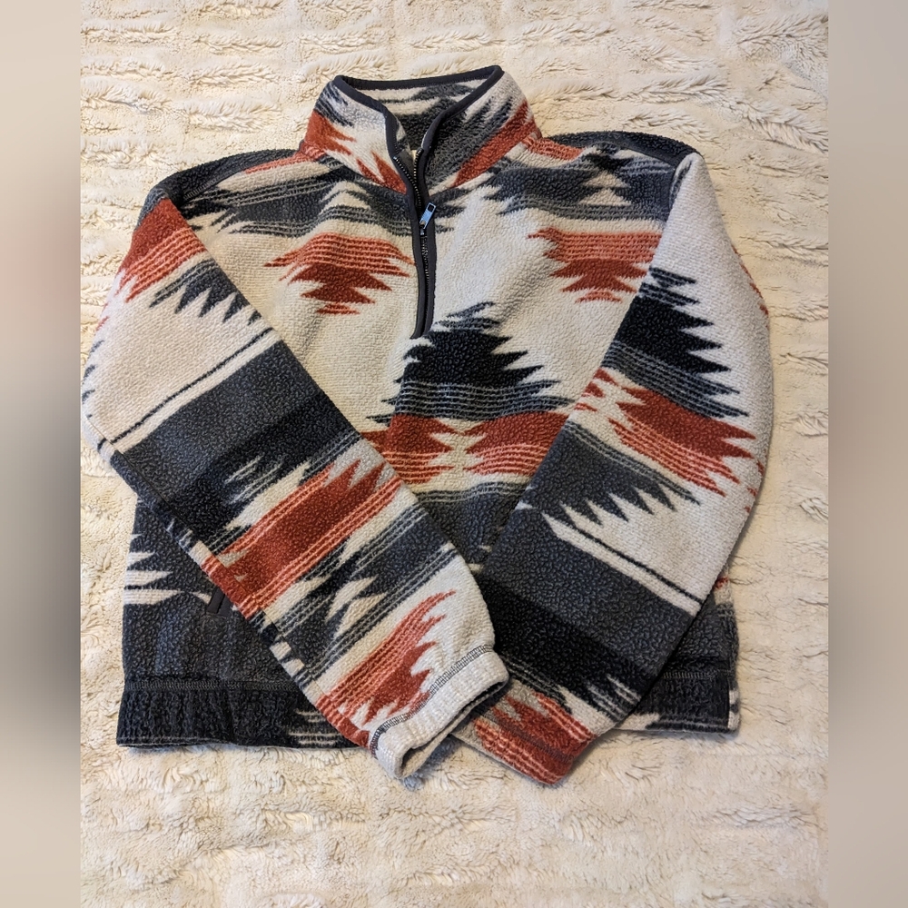 Thread and Supply aztec fleece zip up
